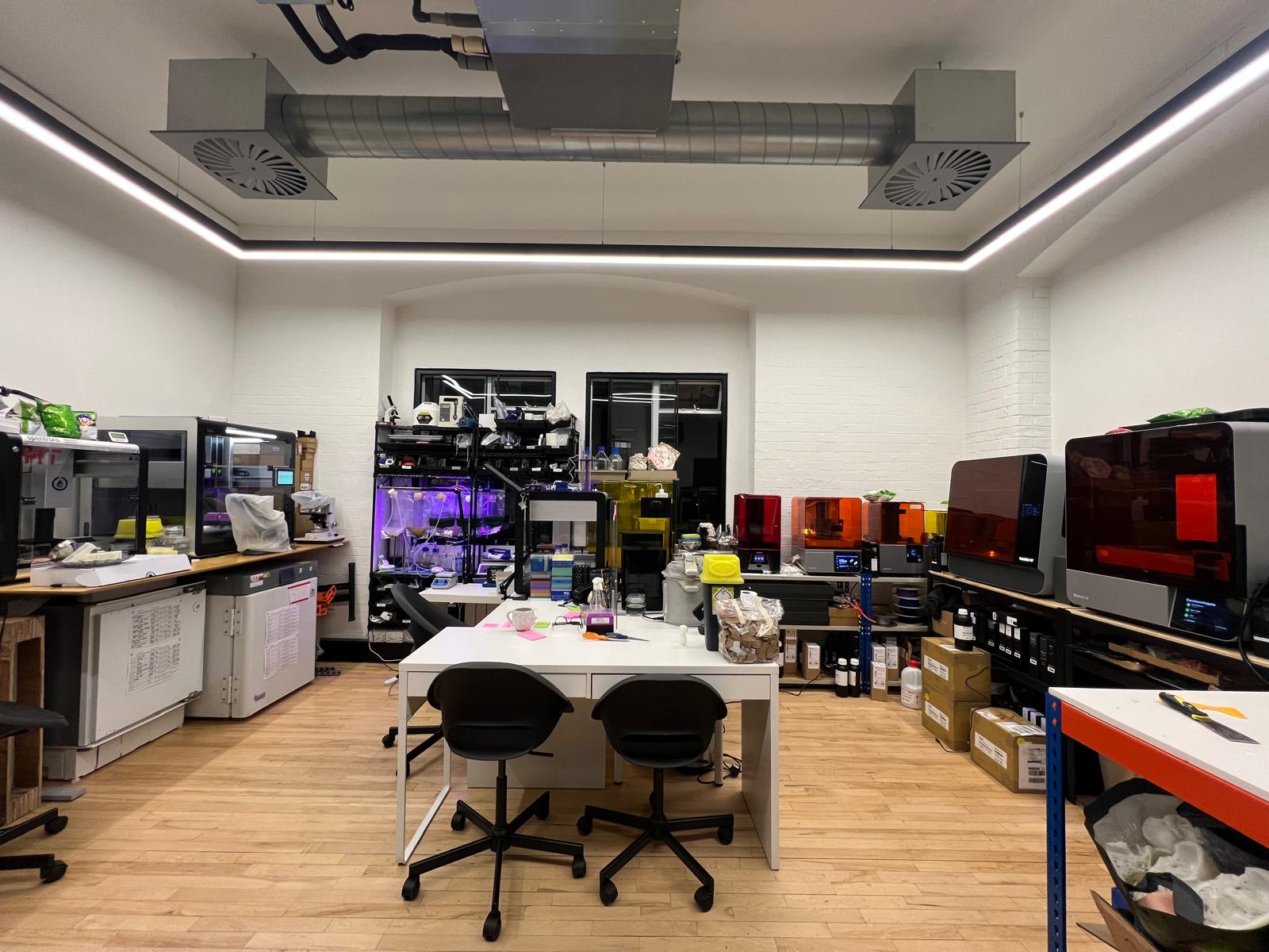 London production facility